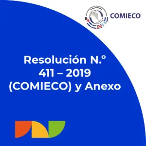 Resolución N.º 411-2019 (COMIECO) y Anexo