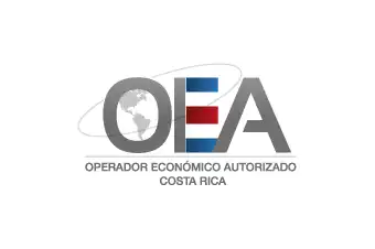 Logo oficial Operador Económico Autorizado (OEA) Costa Rica