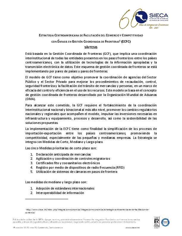 Síntesis ECFCC